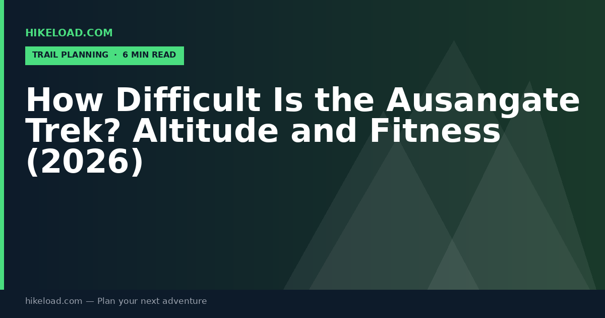 How Difficult Is the Ausangate Trek? Altitude and Fitness (2026)