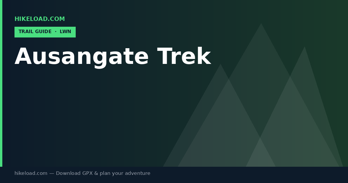 Ausangate Trek trail guide
