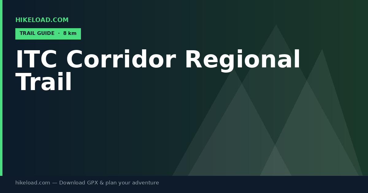 ITC Corridor Regional Trail trail guide