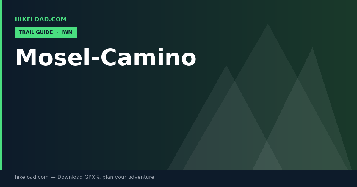 Mosel-Camino trail guide