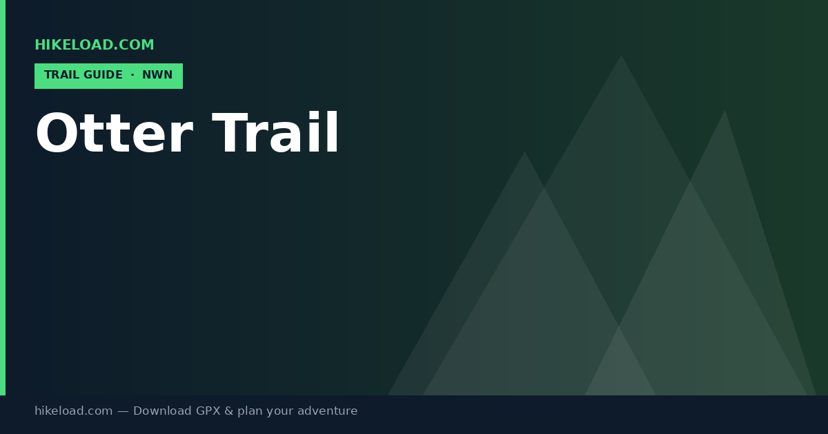 Otter Trail trail guide