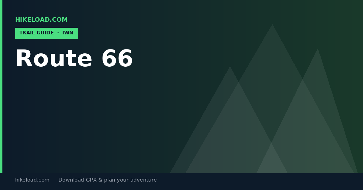 Route 66 trail guide
