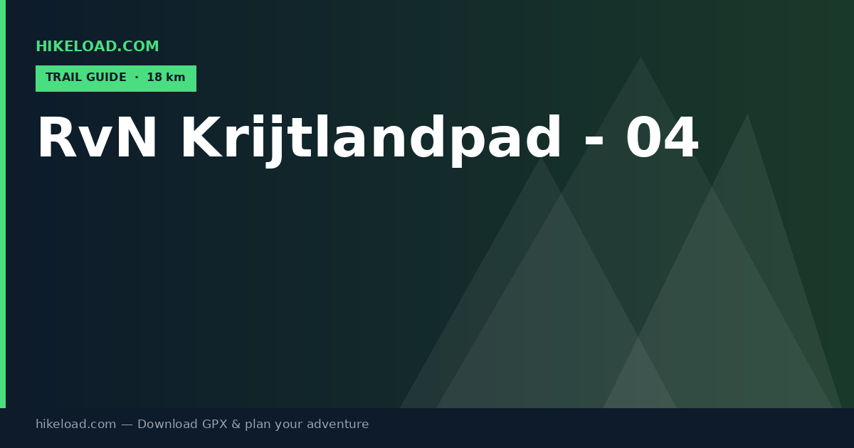 RvN Krijtlandpad - 04 trail guide