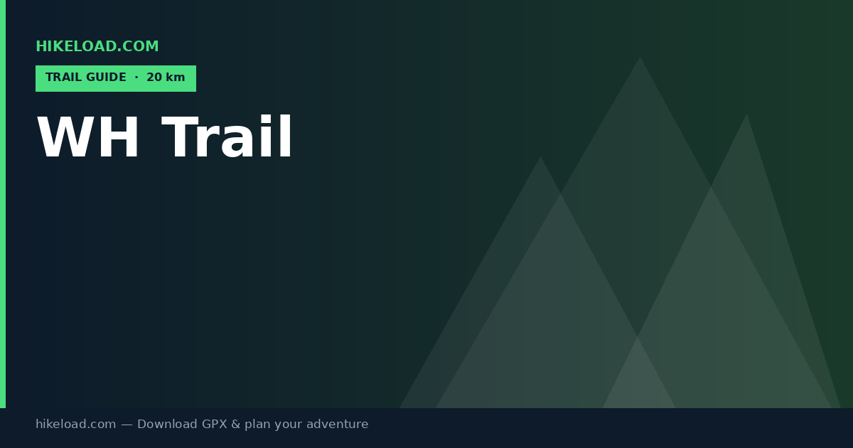 WH Trail trail guide